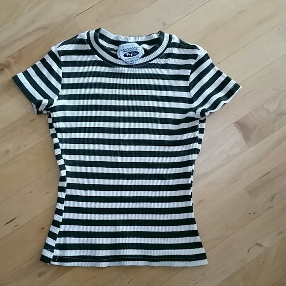 Wild Fire stripe stretchy top - Picture 3 of 5